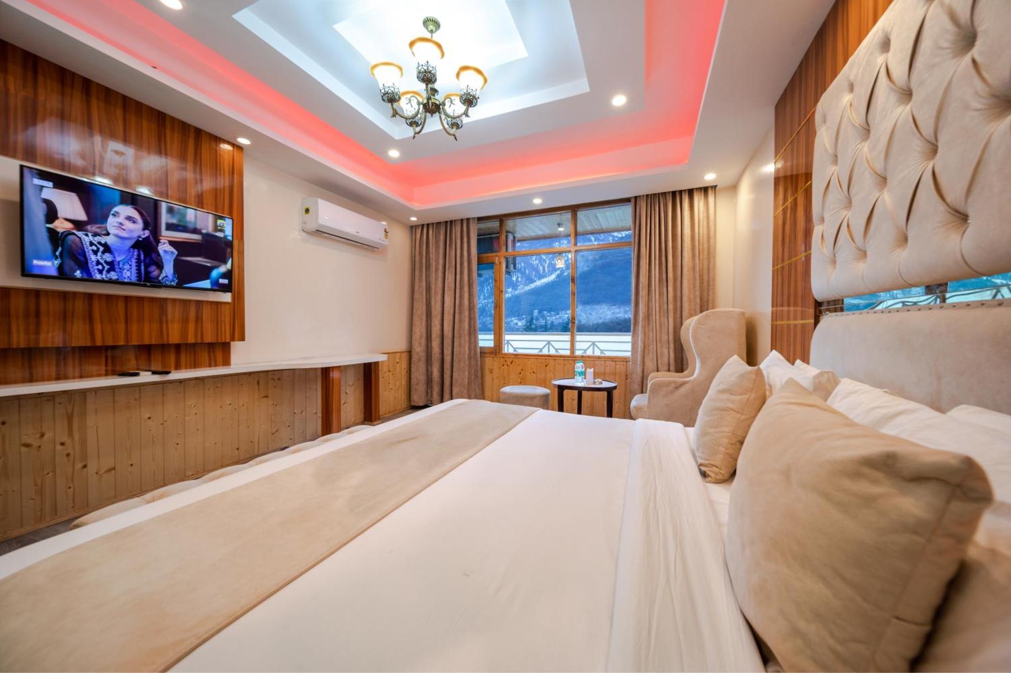 Hill River Resort - Central Heated & Air Cooled - Near Mall Road , Best Property Of Manali 2024- 2025 Luaran gambar