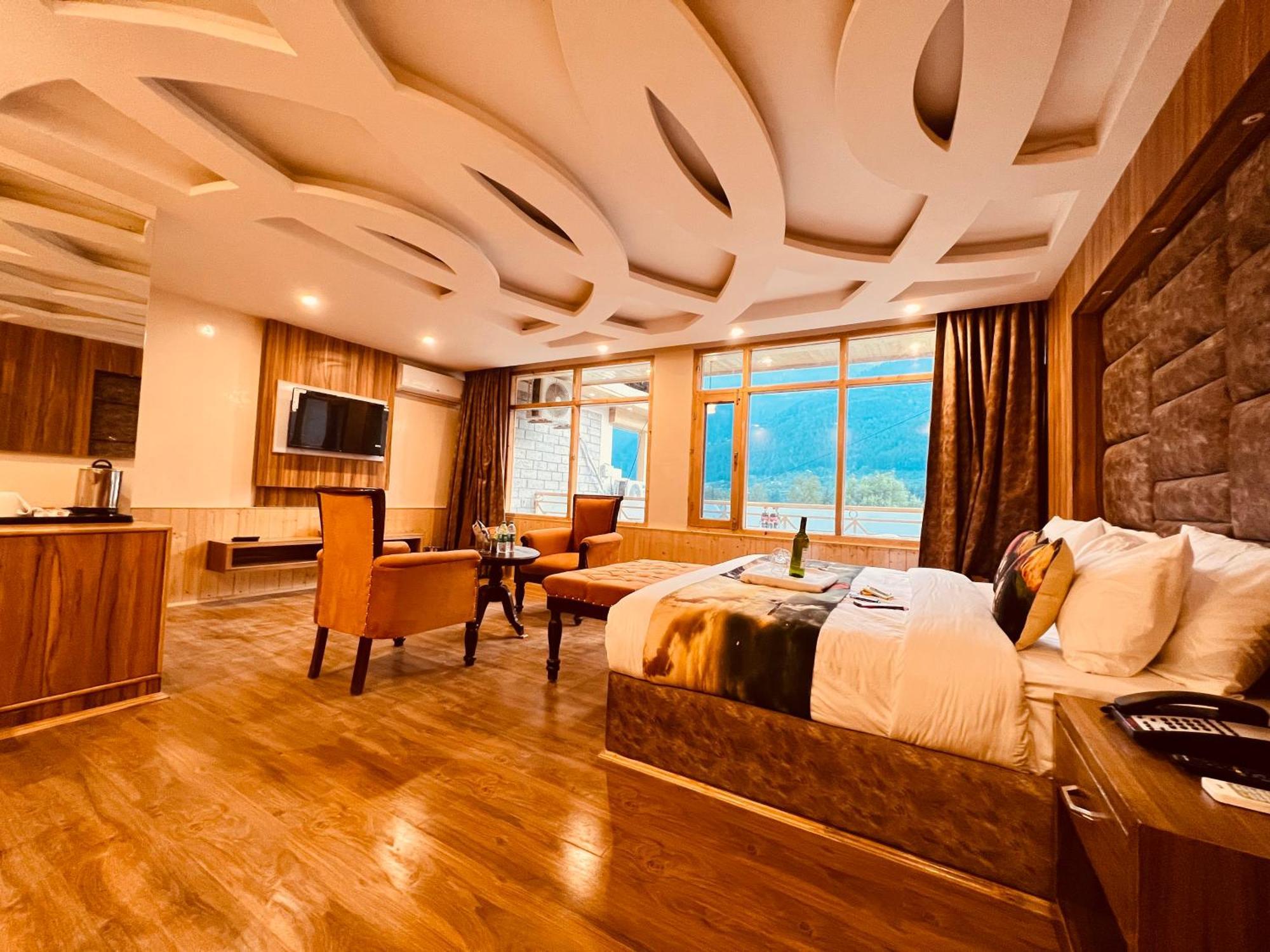 Hill River Resort - Central Heated & Air Cooled - Near Mall Road , Best Property Of Manali 2024- 2025 Luaran gambar