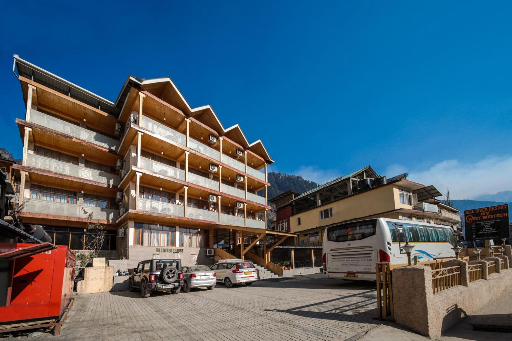 Hill River Resort - Central Heated & Air Cooled - Near Mall Road , Best Property Of Manali 2024- 2025 Luaran gambar